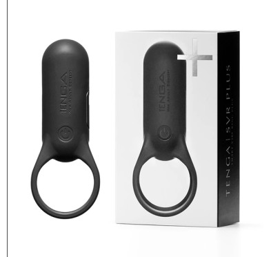 Pierścień wibrujący - Tenga SVR Smart Vibe Ring Plus Black